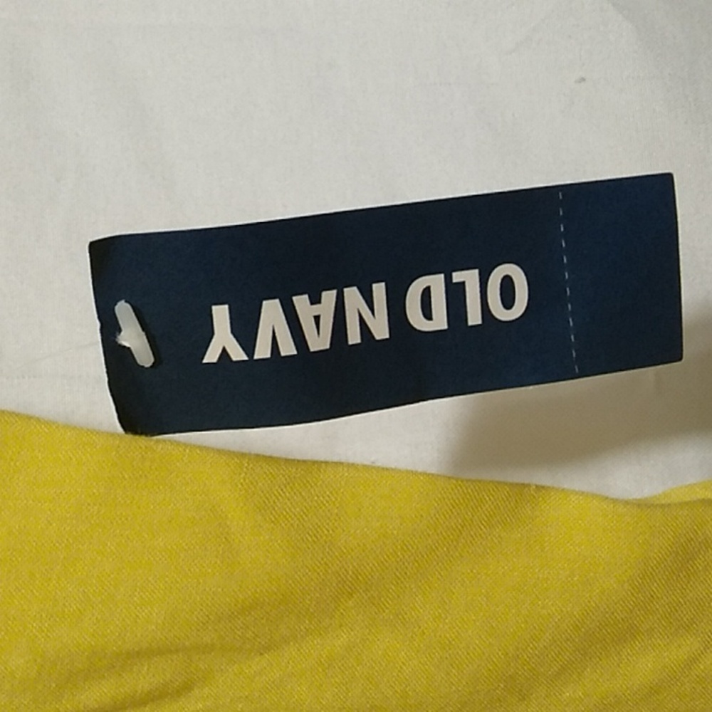 (BX14) SALE! NWT Old Navy Rayon Yellow Tunic ๐ Sz.M - Picture 3 of 9